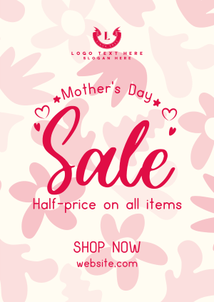 Floral Mother's Day Flyer Image Preview