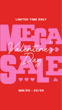 Valentine's Mega Sale Instagram Story Design