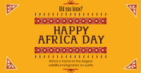 Decorative Africa Day Facebook ad Image Preview