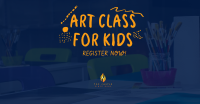Art Class For Kids Facebook ad Image Preview