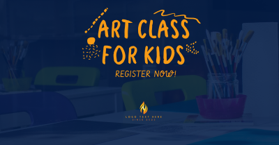 Art Class For Kids Facebook ad Image Preview