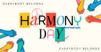Fun Harmony Day Facebook ad Image Preview