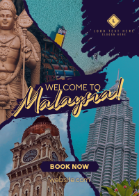 Welcome to Malaysia Poster Design