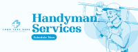 Rustic Handyman Service Facebook cover Image Preview