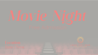 Movie Night Cinema Animation Image Preview