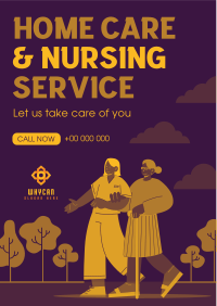 Homecare Service Flyer Design