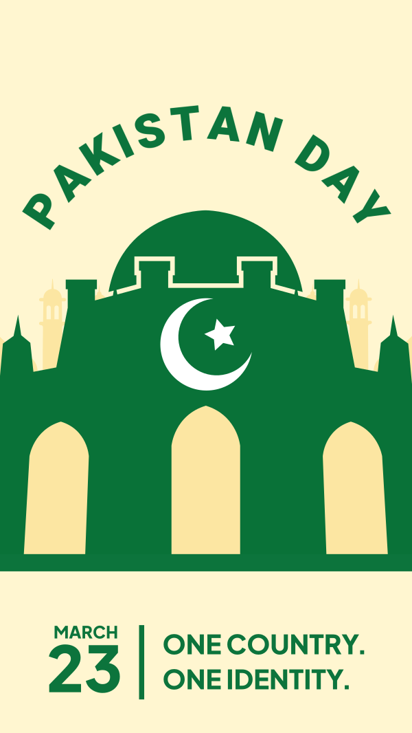 Pakistan Day Celebration Instagram Story Design Image Preview