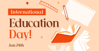 International Education Day Facebook ad Image Preview