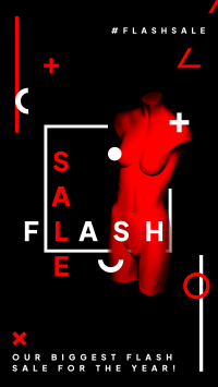 Flash Body Facebook Story Design