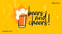 Beers and Cheers Facebook Event Cover Design