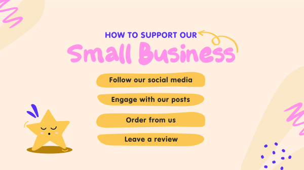 Support Small Business Facebook Event Cover Design Image Preview