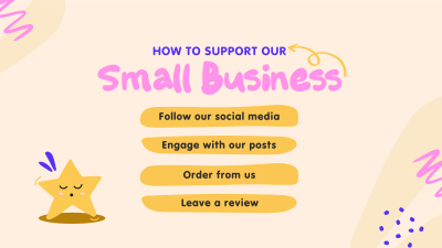 Support Small Business Facebook event cover