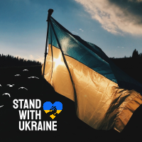 Stand with Ukraine Linkedin Post Image Preview