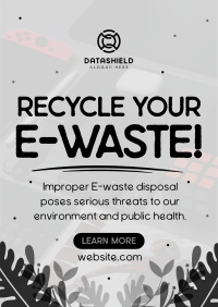 Recycle your E-waste Flyer Design