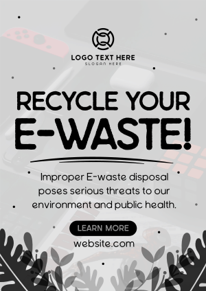 Recycle your E-waste Flyer Image Preview