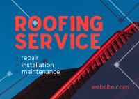 Affordable Roofing Postcard Image Preview