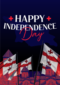 Happy Independence Day Georgia! Letterhead | BrandCrowd Letterhead Maker