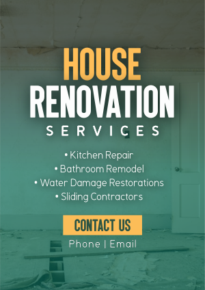 House Renovation Flyer Image Preview
