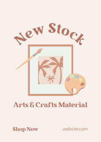 New Art Stock Flyer Image Preview