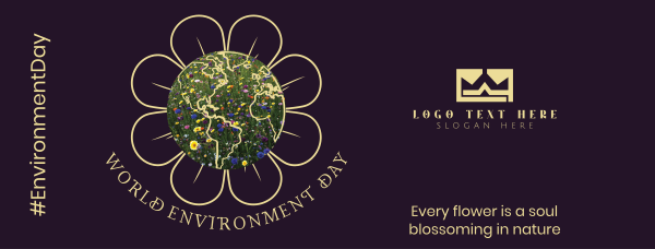 Blossom Earth Facebook Cover Design Image Preview