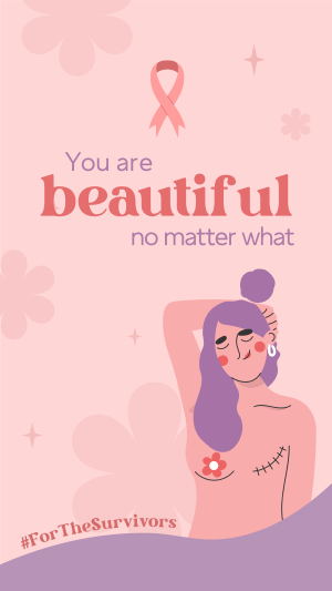 You Are Beautiful Instagram story Image Preview