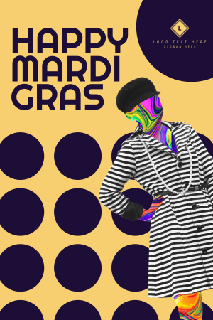 Mardi Gras Circles Pinterest Pin Image Preview
