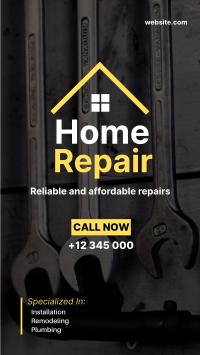 Home Maintenance Repair Instagram story Image Preview