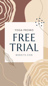 Yoga Free Trial Instagram Story Design