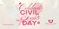 Civil Rights Celebration Twitter post Image Preview