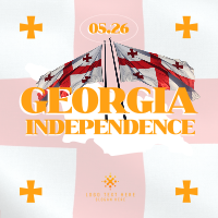 Georgia Independence Day Celebration Linkedin Post Image Preview