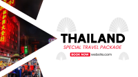 Thailand Travel Package Facebook event cover Image Preview