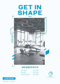 Gym Membership Flyer Image Preview