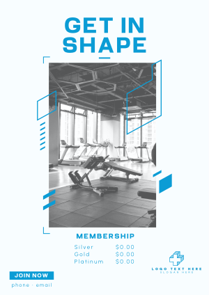 Gym Membership Flyer Image Preview