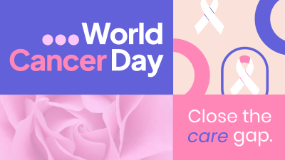 Funky World Cancer Day Facebook event cover Image Preview