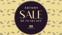 Autumn Flash Sale Facebook Event Cover Design