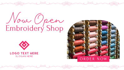 Embroidery Materials Facebook event cover Image Preview