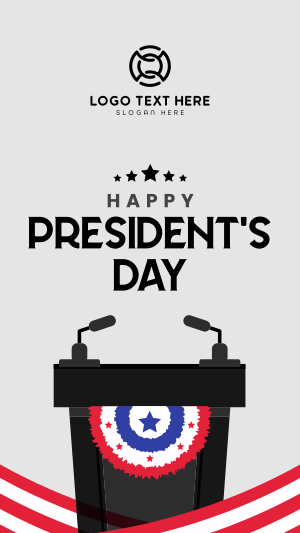 Presidents Day Event Instagram story Image Preview