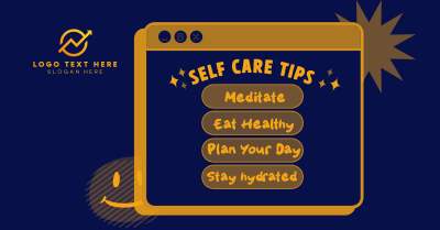 Self Care Tips Facebook ad Image Preview