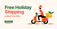 Christmas Special Delivery Facebook Ad Design