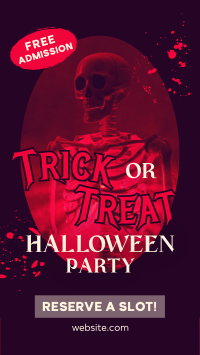 Halloween Trick or Treat Party TikTok Video Preview