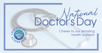 Celebrate National Doctors Day Facebook ad Image Preview
