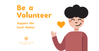 Children Shelter Volunteer Facebook Ad Design