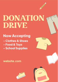Donation Drive Flyer Image Preview