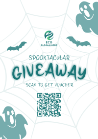 Spooktacular Giveaway Promo Poster Image Preview