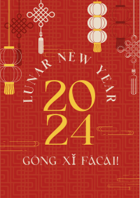 Lunar New Year Knot Flyer Image Preview