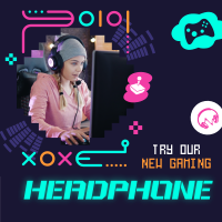 Gaming Headphone Accessory Instagram Post Image Preview