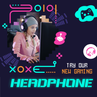 Gaming Headphone Accessory Instagram post Image Preview