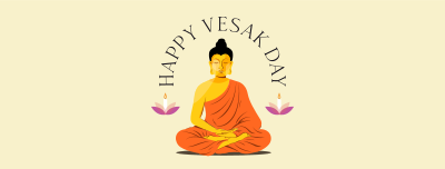 Happy Veska Day Facebook cover Image Preview