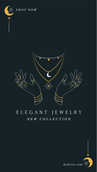 Elegant Jewelry Facebook story Image Preview