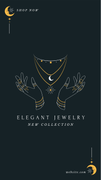 Elegant Jewelry Facebook Story Design